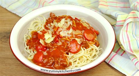 Jollibee Spaghetti - Yummy Kitchen