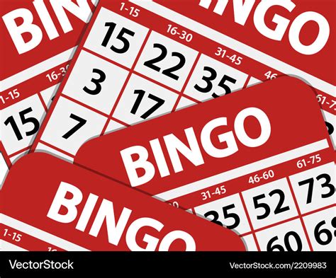 Bingo card background Royalty Free Vector Image