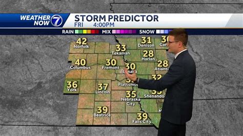 Omaha morning weather forecast for Friday, February 17