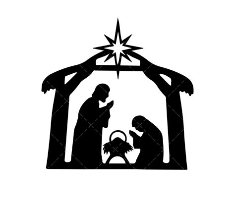 Nativity SVG, PNG, PDF,Nativity Scene SVG, Christmas SVG, merry ...