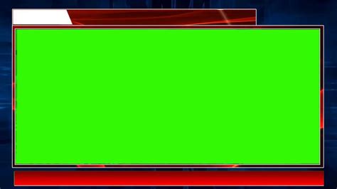 News Studio Green Screen Background Breaking News Template Green Screen ...