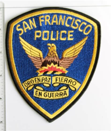 SAN FRANCISCO POLICE PATCH - POLICE BADGE EU