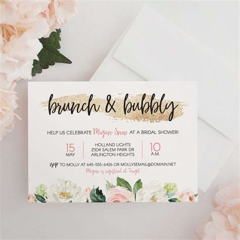 Bridal Shower Invitation Wording 101: Everything to Include on the Invites