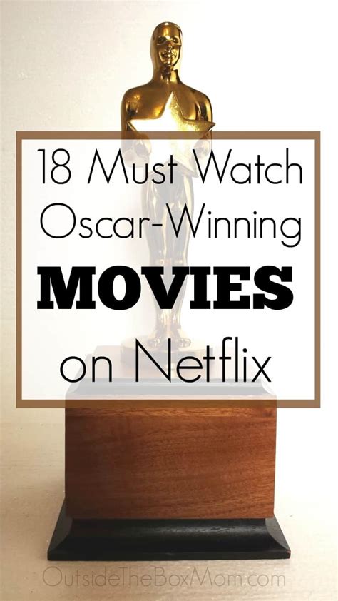 18 Oscar-Winning Movies on Netflix - Best Movies Right Now