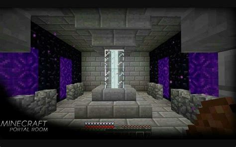 Minecraft Nether Portal Room Ideas