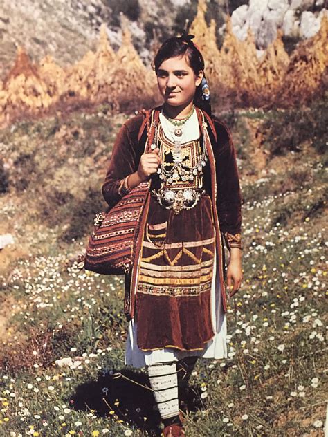 Albanian folk costume from Saranda Russia Clothes, Albanian Culture ...