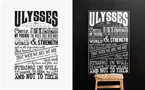 Ulysses Poem on Behance