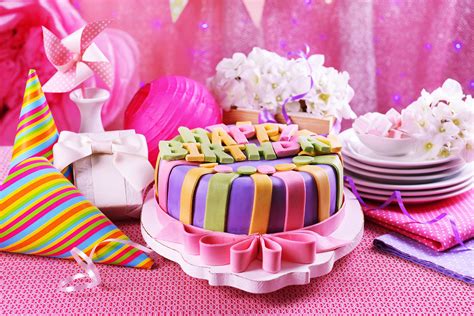 Pink Birthday Cake, HD Celebrations, 4k Wallpapers, Images, Backgrounds ...