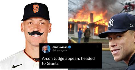 A Reporter Misspelled Aaron Judge’s Name and the 'Arson Judge' Memes ...