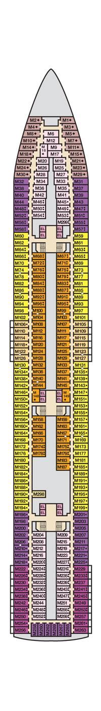 Carnival Sensation Deck Plans