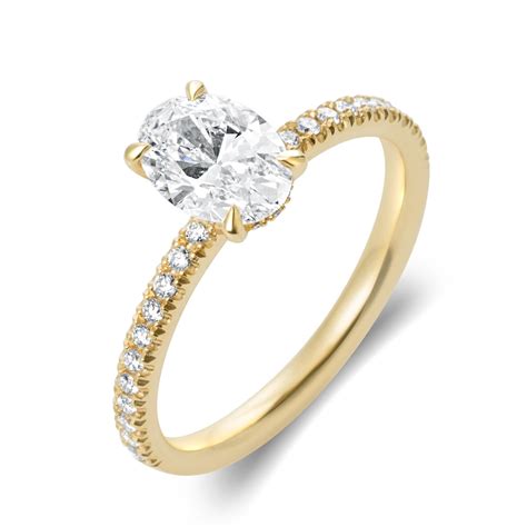 Oval Diamond Solitaire 1.19ct | Pravins