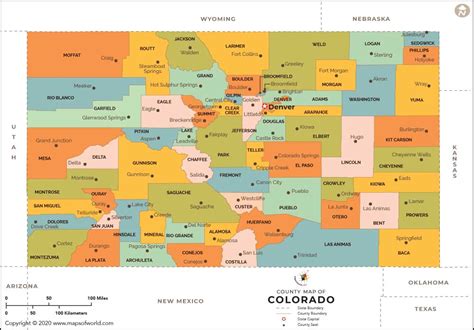 Map Colorado Counties – Get Map Update