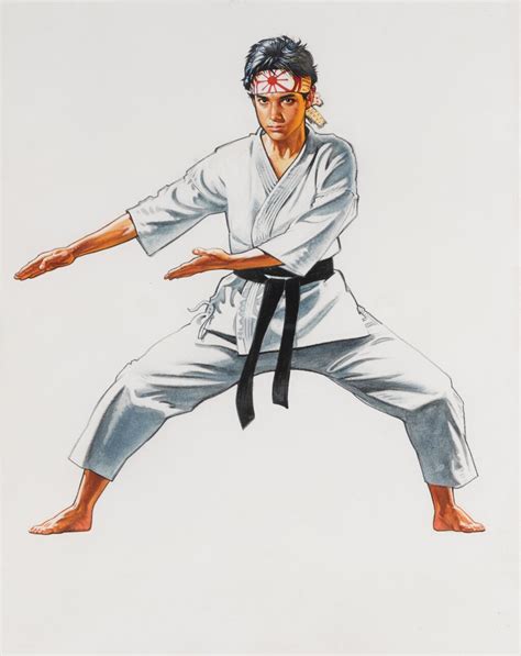 THE KARATE KID PART II (1986) ORIGINAL ARTWORK, BRITISH | Original Film ...