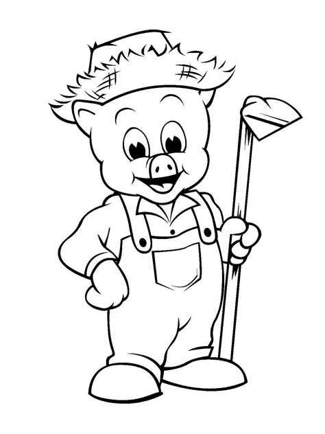 Piggly Wiggly coloring pages