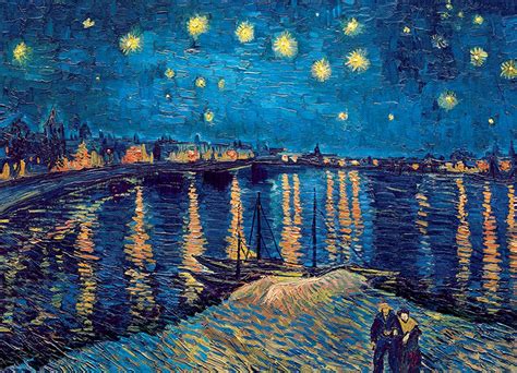 Puzzle Van Gogh Vincent - Starry Night over the Rhône, 1888, 1 000 ...