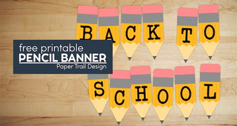 Welcome Back To School Banner Printable