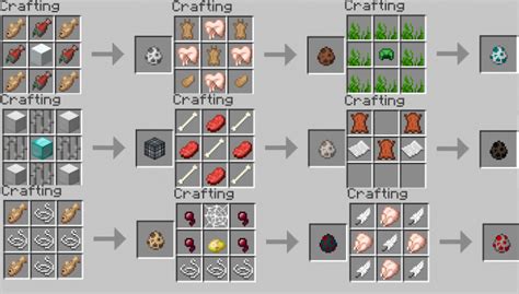 Craftable Spawn eggs Minecraft Data Pack