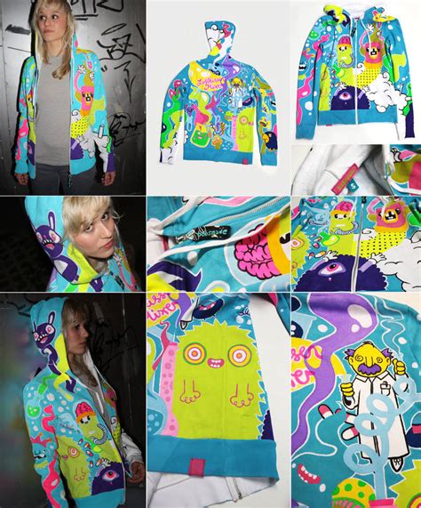 NEON hoodie by Bobsmade on DeviantArt