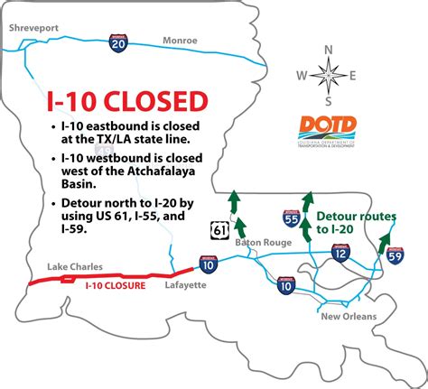 Interstate 10 in southwest Louisiana is now closed to traffic ...