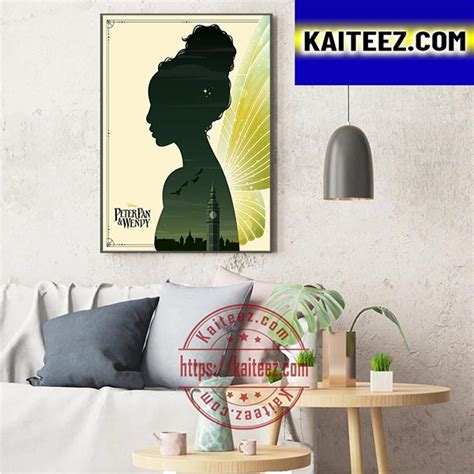 Peter Pan And Wendy Inspired Art By Fan Art Decor Poster Canvas - Kaiteez