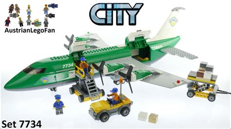 Lego City 7734 Cargo Plane - Lego Speed Build Review - YouTube