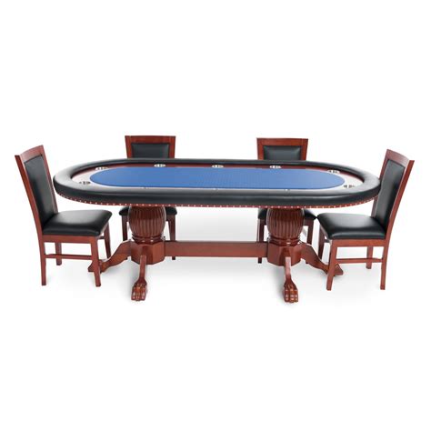 Rockwell 8 Piece Poker Dining Table Set with Dining Chairs | Wayfair