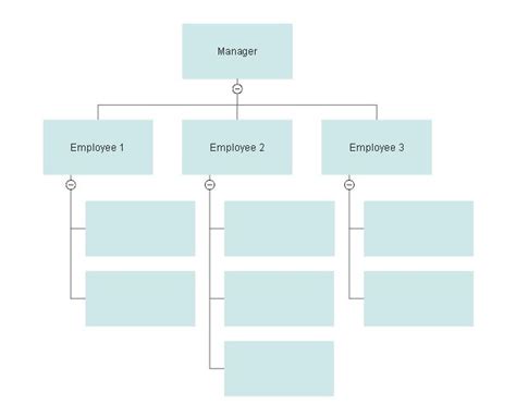 Free Blank Organizational Chart Template (2) - TEMPLATES EXAMPLE ...