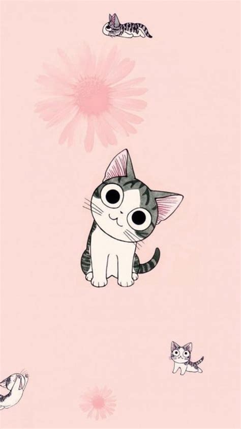 Cute Anime Cat Wallpaper (62+ images)