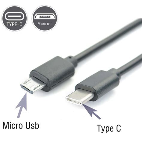 USB 3.1 Type C To Micro B Micro USB Charging Data Transfer otg Adapter ...