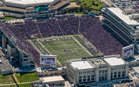 Download wallpapers Bill Snyder Family Stadium, Kansas State Wildcats ...