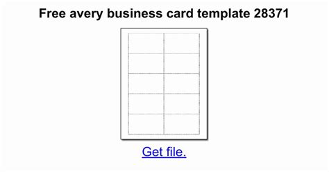 How To Make Business Cards With Avery Templates - Printable Word Searches