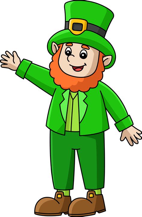 Saint Patricks Day Leprechaun Cartoon Clipart Vector 5723462 Vector Art ...