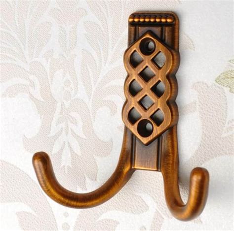 Vintage Look Wall Hooks / Decorative Hooks Antique Brass / - Etsy