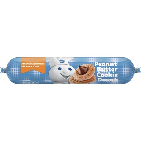 Pillsbury Cookie Dough, Peanut Butter (16.5 oz) - Instacart