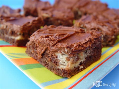 Cream Cheese Brownies with Chocolate Frosting