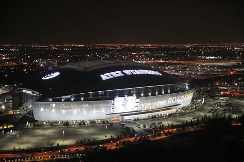 The new roof lights on AT&T Stadium | Cowboys stadium, Nfl stadiums ...