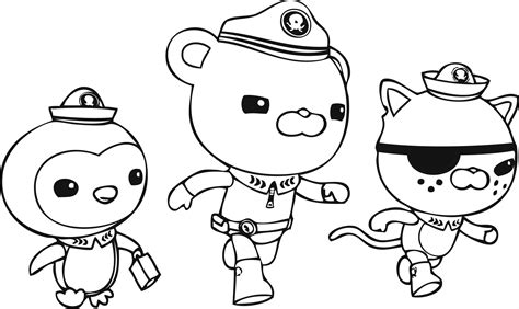 Octonauts Octopod Coloring Pages at GetColorings.com | Free printable ...