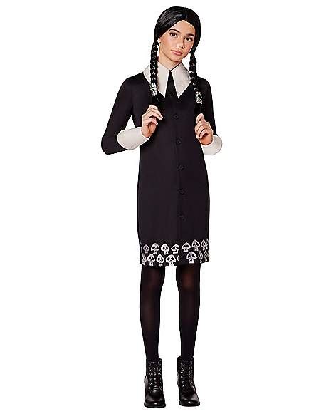 Wednesday Addams Costume, Wednesday Addams Girls Costume - agrohort.ipb ...