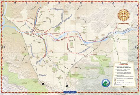 Santa Clarita Trail Map - Santa Clarita California USA • mappery