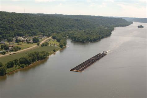 Free picture: barge, Ohio, river