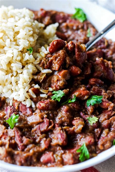 Cajun-Style Vegan Red Beans and Rice – Emilie Eats