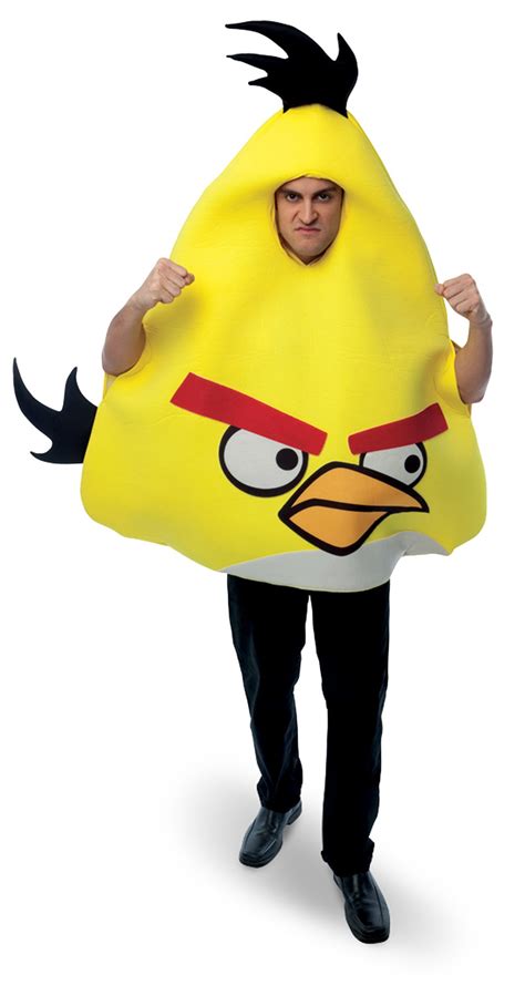 Rovio Angry Birds - Yellow Angry Bird Adult Costume [movie costume ...