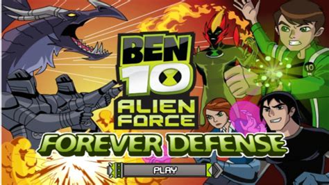 Cartoon Network Games: Ben 10 Alien Force - Forever Defense - YouTube