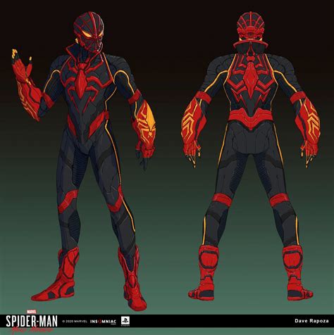 Spider-Man: Miles Morales STRIKE Suit Concept Art Revealed