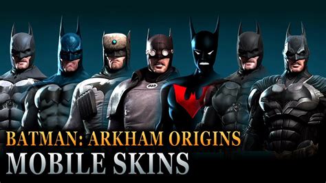 Batman: Arkham Origins Mobile - Batsuit Skins | Doovi