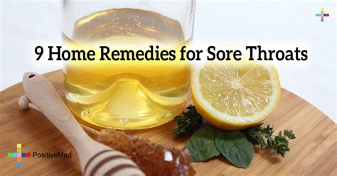 9 Home Remedies for Sore Throats