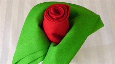 Decor - Napkin Folding - Rose #2519406 - Weddbook