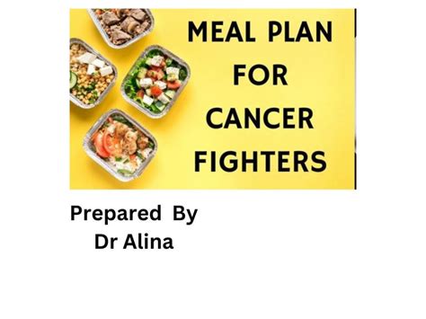 A diet plan for cancer patients on chemotherapy | Upwork