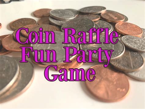 Coin Raffle – Party Game for Any Occasion! - 4 Hats and Frugal