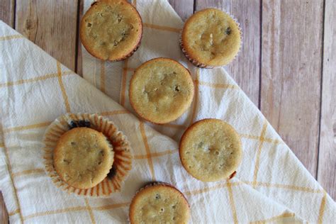 Almond Flour Paleo Blueberry Muffins